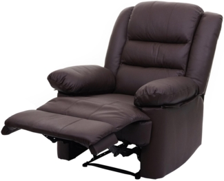MCW TV-Sessel MCW-G15, Verstellbare Rückenfläche, Fußstütze verstellbar, Liegefunktion