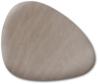 Zeller Present Platzset, Kunstleder, metallic taupe