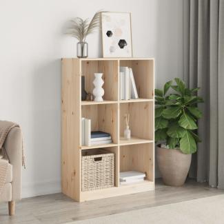 vidaXL Bücherregal 70x33x110 cm Massivholz Kiefer 836141