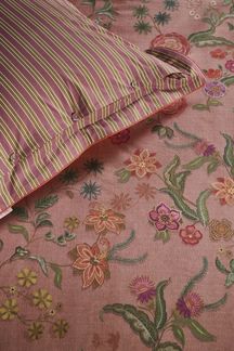 PiP Studio Bettwäsche Pip Studio, Bettwäsche Set, Coco Flower, Korall, 135x200