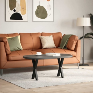 vidaXL Couchtischbeine X-Form 2 Stk. Schwarz 28x(42-43) cm Stahl 4012888