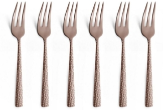 Besteck-Serie Felicity rosegold - 6er-Set Kuchengabeln Felicity rosegold