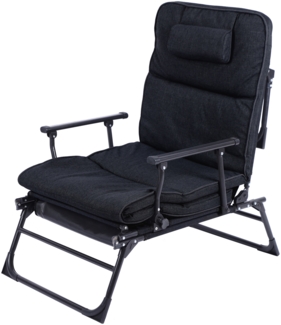 Gartenliege Sanitätsliege Gästebett und Relaxsessel inkl. Polster