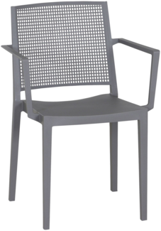 Siena Garden Square AL, Stapelstuhl - Polypropylen grau