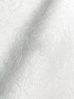 Newroom Vliestapete, Weiß Tapete Modern Muster - Mustertapete Glamour Creme Natur 3D Optik Uni Struktur Motiv für Schlafzimmer Wohnzimmer Küche, Mustertapete, Glamour