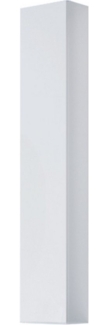 Hängeschrank >BASIC< 1 Tür, weiß hochglanz, Holzwerkstoff - 25x138x26cm (BxHxT)