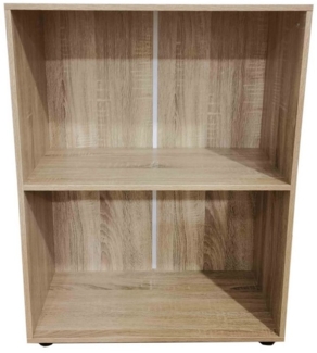 HTI-Living Mehrzweckregal Standregal Nina mit 2 Fächern Sonoma, Stück 1-tlg, Mehrzweckregal