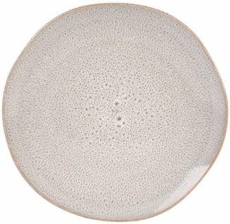Große Essteller 27 cm Ø Serie Alythia für stilvolle Tischdekoration Beige
