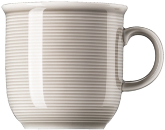Thomas Trend Colour Becher mit Henkel groß, Henkeltasse, Porzellan, Moon Grey, 360 ml, 11400-401919-15571
