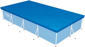 PE-Abdeckplane 410x226 cm, blau, eckig