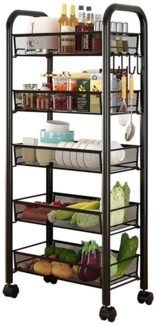 GarveeMore Standregal 1 Metall Küche Rack Haushalt Bodenstehende Multi-Layer