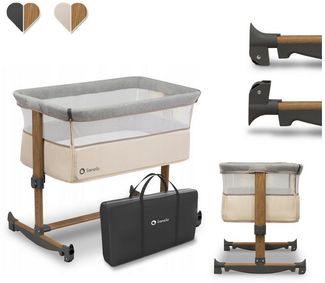 Lionelo Bedside crib Leonie