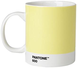 Pantone Kaffeetasse, Porzellan, Light Yellow 600, 8. 4 x 8. 4 x 12. 1 cm