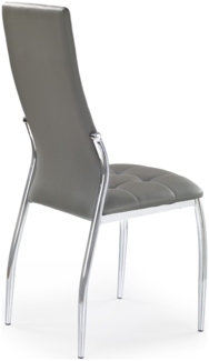 99rooms K209 Polsterstuhl (BxTxH): 42x42x100 cm Grau