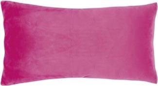 pad Kissenhülle Samt Smooth Neon Pink (25x50cm) 10424-Z45-2550