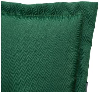 BURI Auflage Hochlehner für Gartenstühle 120x48x7cm Sesselauflagen Polster UV Lichtecht - Gartenstuhlauflagen Blumen Muster Stuhlkissen mit Dicker Schaumstoff Füllung