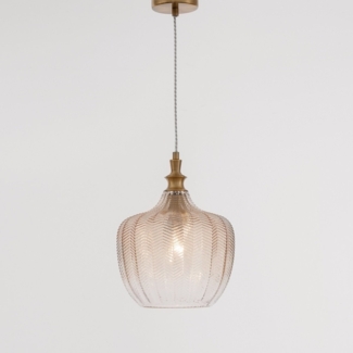 Nova Luce 9191241 LONI Pendelleuchte Gold Champagner E27