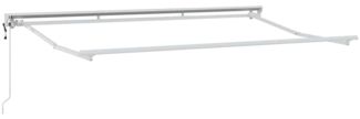 vidaXL Markisenrahmen Weiß 3,5 x 2 m 42002533