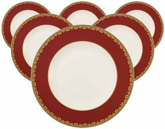 Villeroy & Boch Samarkand Rubin Speiseteller ø 27,7 cm 6er Set