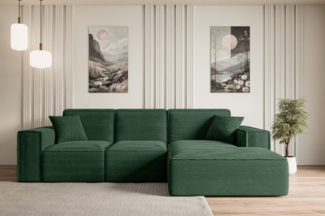 ALTDECOR Ecksofa SERRA-L, Sofa Praktische Bequeme Funktionsecke Couch L-Form Eckcouch, Corner Sofa U-Form Vielseitige Sofa Wohnlandschaft Wohnzimmer