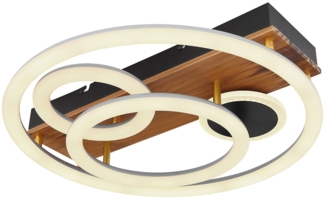 LED Deckenleuchte, Fernbedienung, Dimmbar, D 48cm