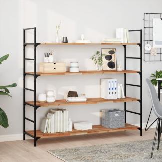 vidaXL Schweberegale 2 Stk. 120x40x2 cm Massivholz Akazie Ölbehandelt 3279564
