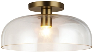 Elstead Lighting Sylvia Deckenleuchte 1-flammig Gebürstetes Gold