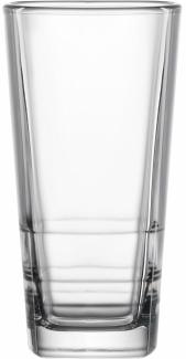 Ritzenhoff & Breker Longdrinkglas Bali, 6er Set, Trinkglas, Saftglas, Wasserglas, Longdrink, Glas, Klar, 370 ml, 817973