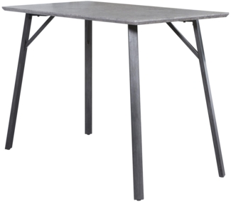 Bartisch JAN 140 x 70 cm Tischplatte in Beton Optik