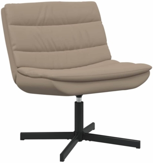 vidaXL Drehstuhl Cappuccino 63 x 75 x 76 cm PU 42007344