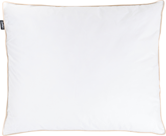 3-Kammer-Kopfkissen ETNA Niedrig Entenfedern und Daunen 50 x 60 cm Weiß