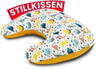 Amilian Stillkissen Lagerungskissen - Seitenschläferkissen - Stillkissen klein, Schwangerschaftskissen zum Schlafen, pregnancy pillow mit Füllung (60x42 cm), für Mütter und Babys