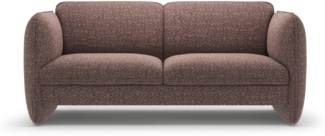 Micadoni Sofa Georgia 2-Sitzer Chenille Braun