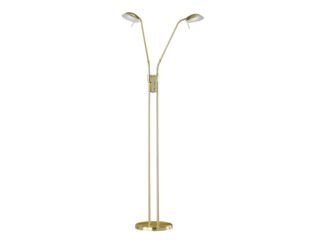 Fischer & Honsel 'Pool TW' Stehleuchte, Metall messingfarben, 160 cm