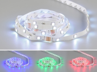 LED Streifen RGB STRIPE mit Fernbedienung für Innen - Länge 5 Meter