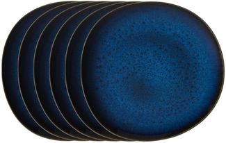 like Villeroy & Boch Lave bleu Frühstücksteller 23,5 cm Set6