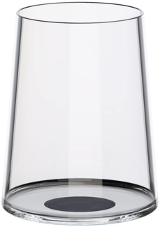Trebonn SplitGlass Weissweinglas 280 ml Schwarz 2er-Set