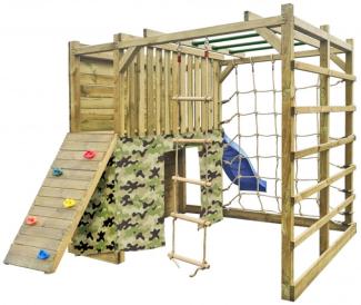 Spielplatz Kletterturm Spielturm Kletterwand - (4017)