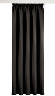 HOMING Vorhang Bernd (1 St), Durchzuglöcher, blickdicht, Fertigschal