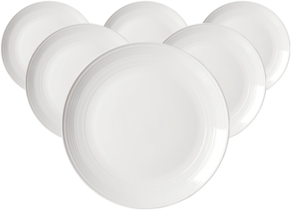 Ritzenhoff & Breker Levi Speiseteller ø 27 cm weiß 6er Set- DS