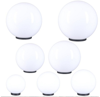 Home4Living Kugelleuchte Kugellampe Gartenleuchte Ø 15, 20, 25, 30, 40, 50, 60cm 230V, ohne Leuchtmittel, Dekorativ