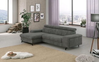 COTTA Ecksofa Emma L-Form, mit Kopfteilverstellung, wahlweise mit Bettfunktion & Bettkasten