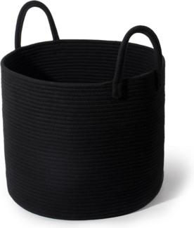 Zedelmaier Wäschekorb Wäschekorb mit Henkel,Spielzeug Aufbewahrung,Spielzeugtruhe Geflochten