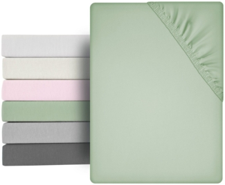Beautex Spannbettlaken Mikrofaser Spannbetttuch Bettlaken, Premium Mikrofaser, Größe und, Microfaser, Gummizug: rundum, (1 Stück)