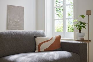 Musterring Dekokissen Waves, mit Stickerei