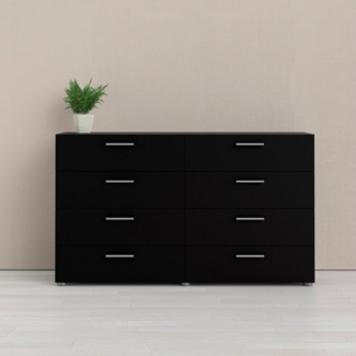 INOSIGN Kommode Pepe, Aufbewahrung, Schubladenschrank, Stauraum, Sideboard mit 8 Schubläden, Breite 140 cm, Höhe 82 cm