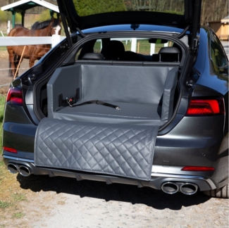 CopcoPet Tier-Autobett Autohundebett Grau 70x55 cm