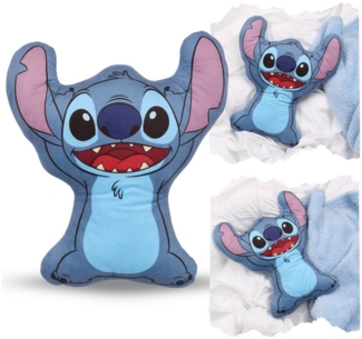 Sarcia. eu Dekokissen DISNEY Stitch Velours Zierkissen 35x30cm, fürs Kinderzimmer