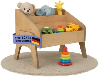 Mein-Regal Bücherregal MILL Bücherbox Aufbewahrungsbox MDF Eiche natur 55 x 34 x 45 cm