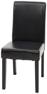 MCW Esszimmerstuhl Littau-L (1er), Hohe Rückenlehne, Bequeme Polsterung, Rutschfest durch Bodenschoner